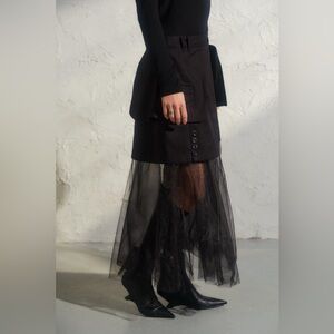 Black Skirt Tulle